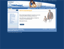 Tablet Screenshot of childsupport.com